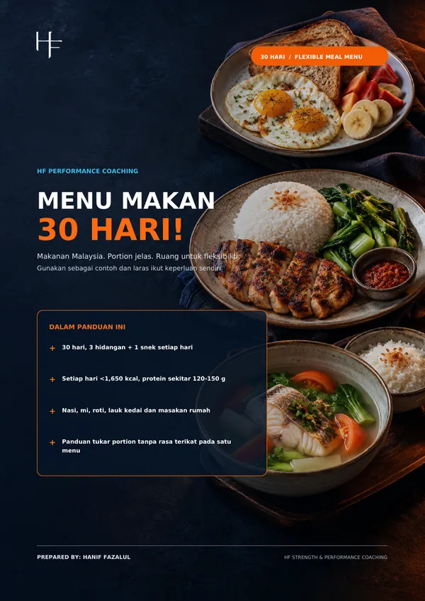 Cover ebook Menu Makan 30 Hari